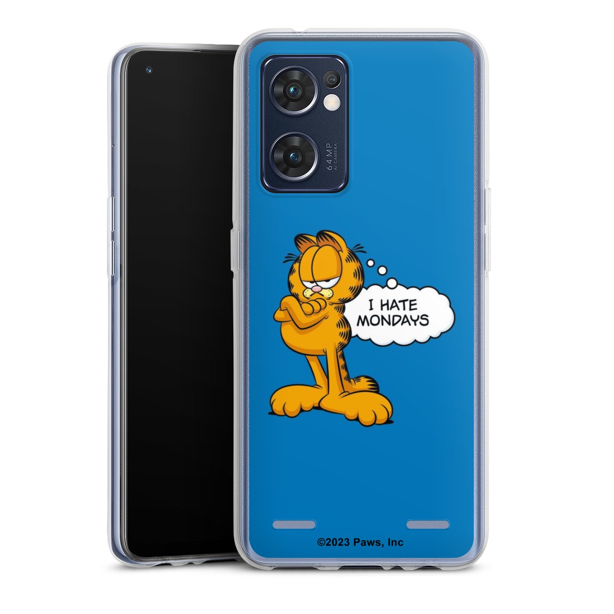 Garfield Je déteste les lundis Bleu