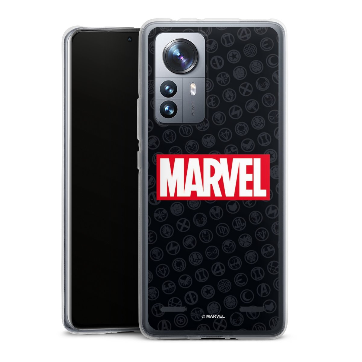 Marvel Logo Black Red 