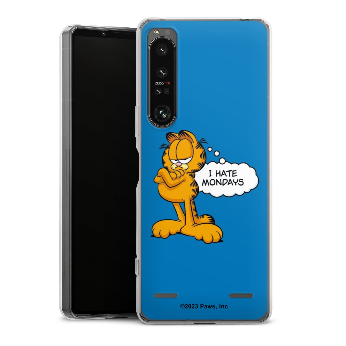 Garfield Ik haat maandagen blauw