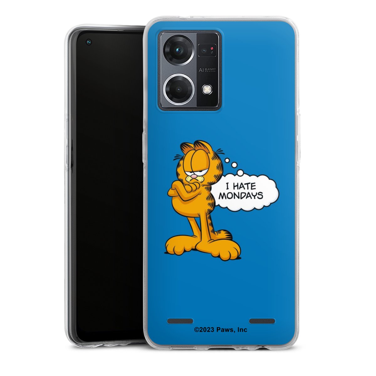 Garfield Je déteste les lundis Bleu