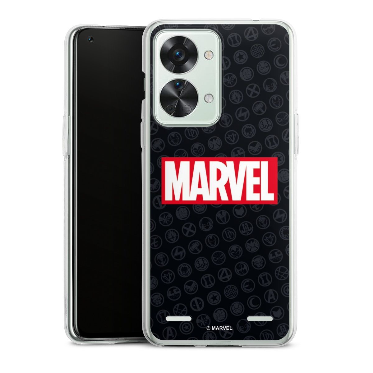 Marvel Logo Zwart Rood