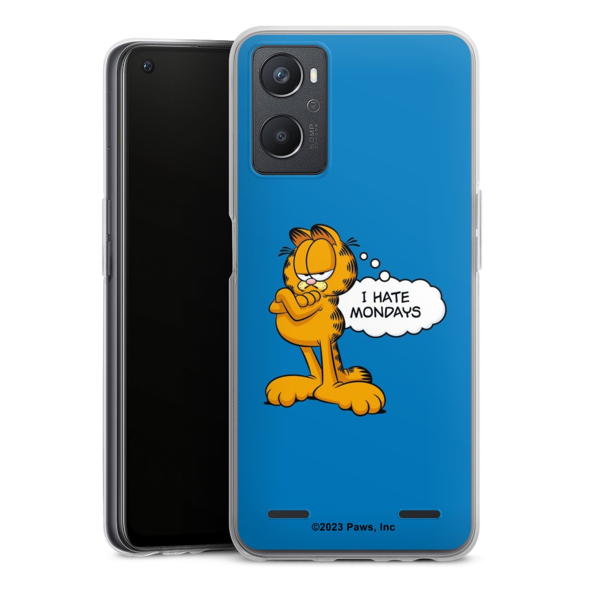 Garfield Je déteste les lundis Bleu