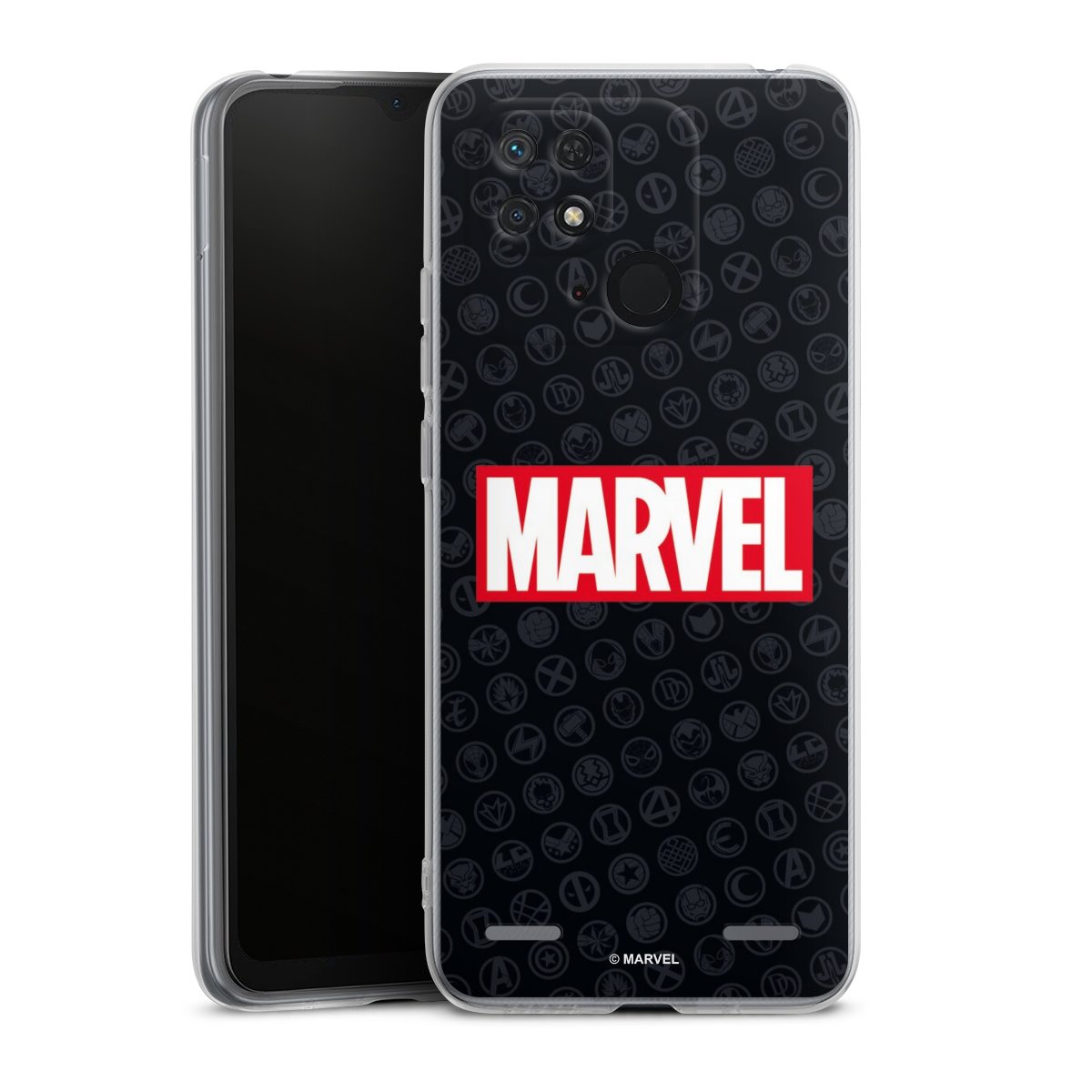 Marvel Logo Black Red 