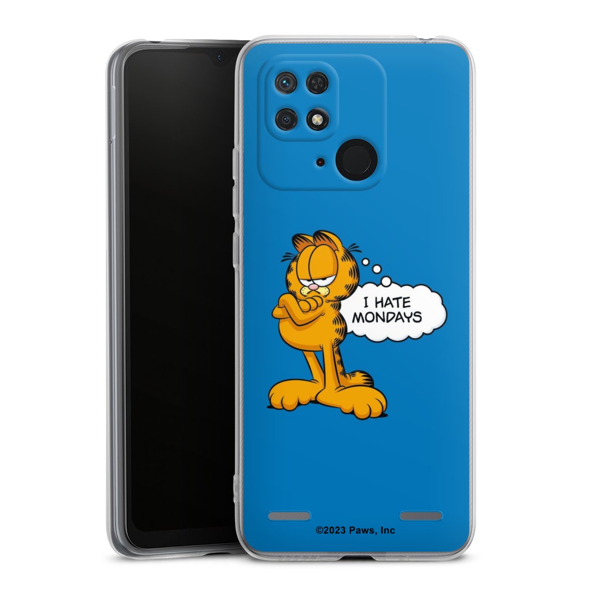 Garfield Je déteste les lundis Bleu