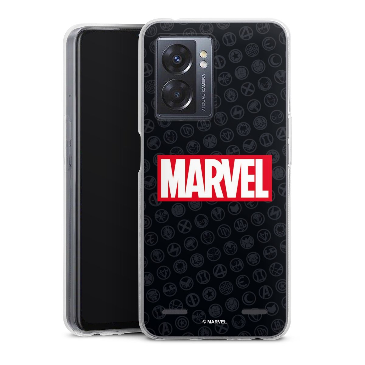 Marvel Logo Black Red 