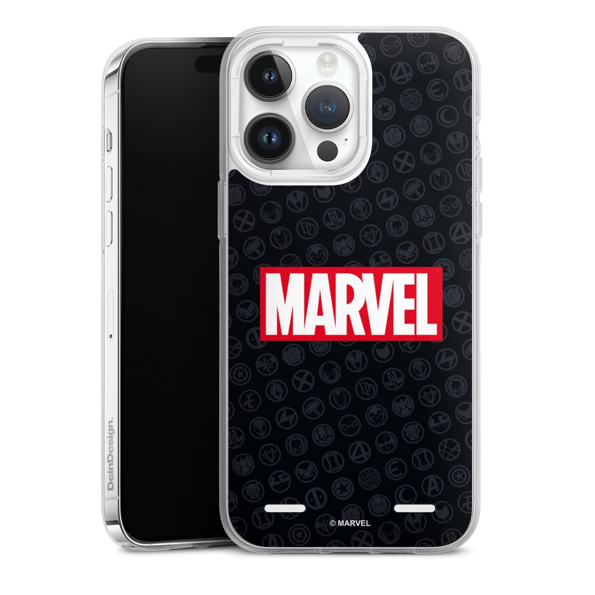 Marvel Logo Zwart Rood
