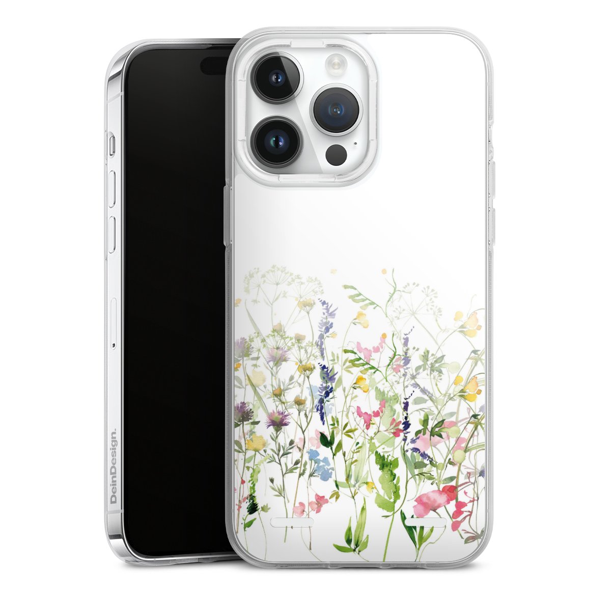 Fleurs de prairie printanières colorées