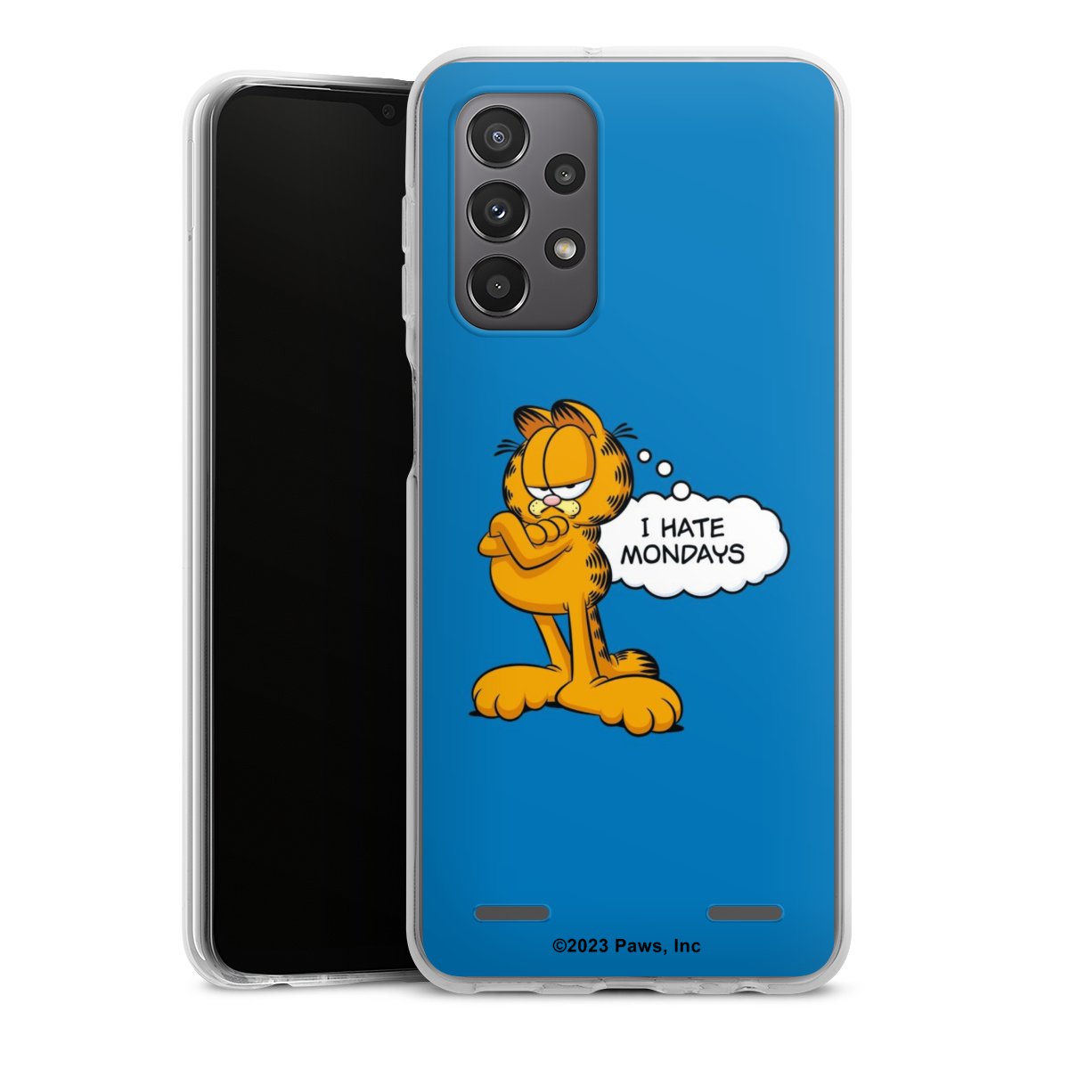 Garfield Ik haat maandagen blauw