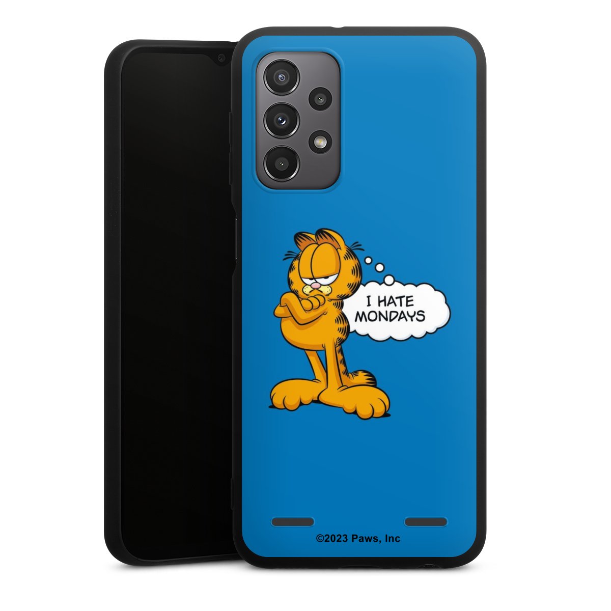 Garfield Ik haat maandagen blauw