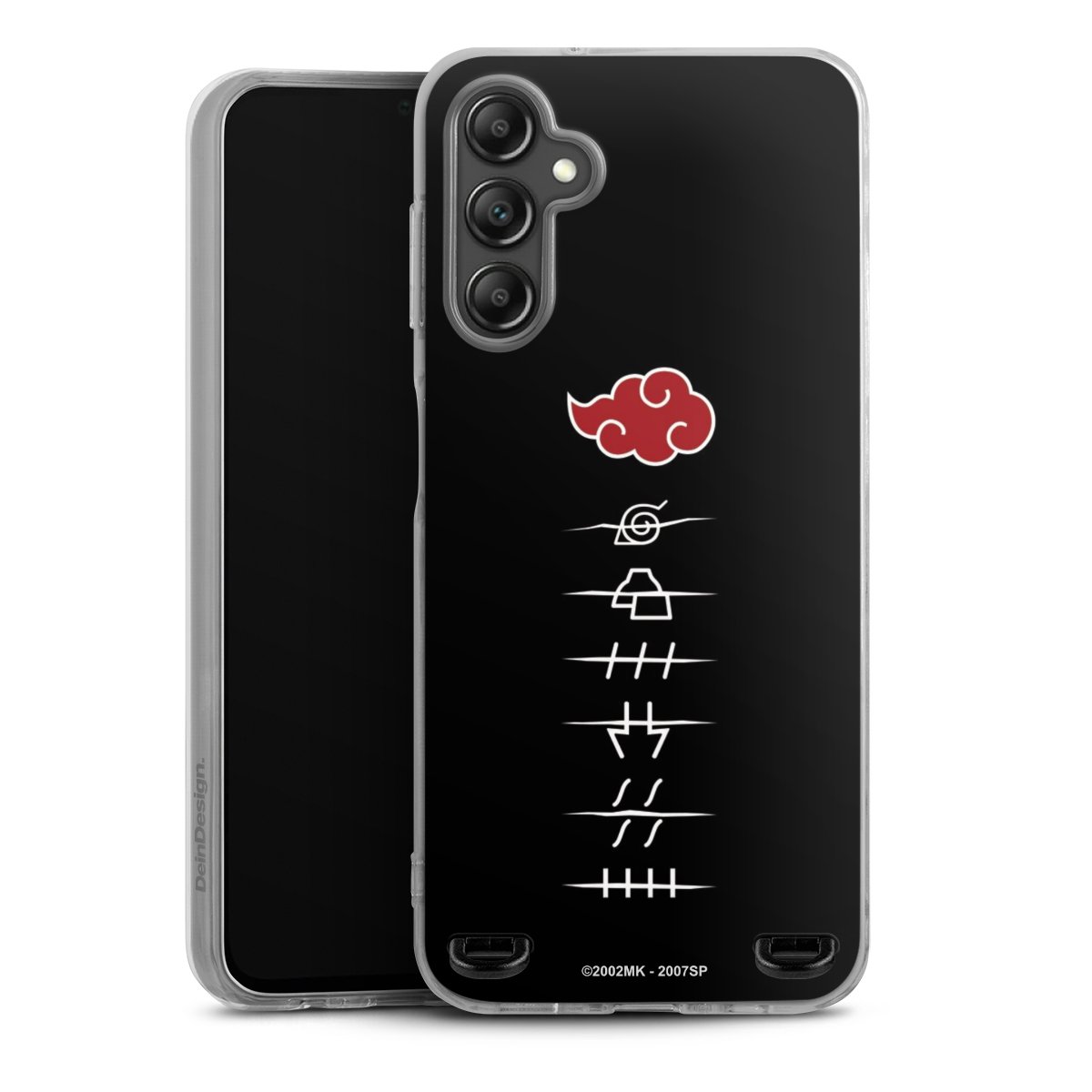 Symboles des membres de l'Akatsuki noirs