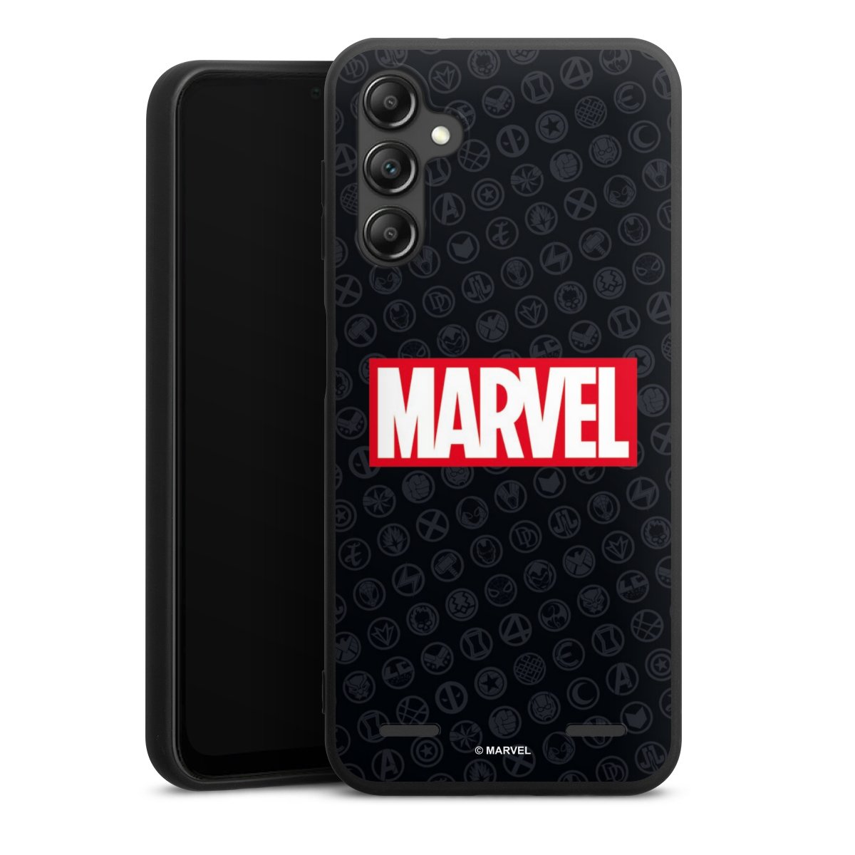 Marvel Logo Black Red 