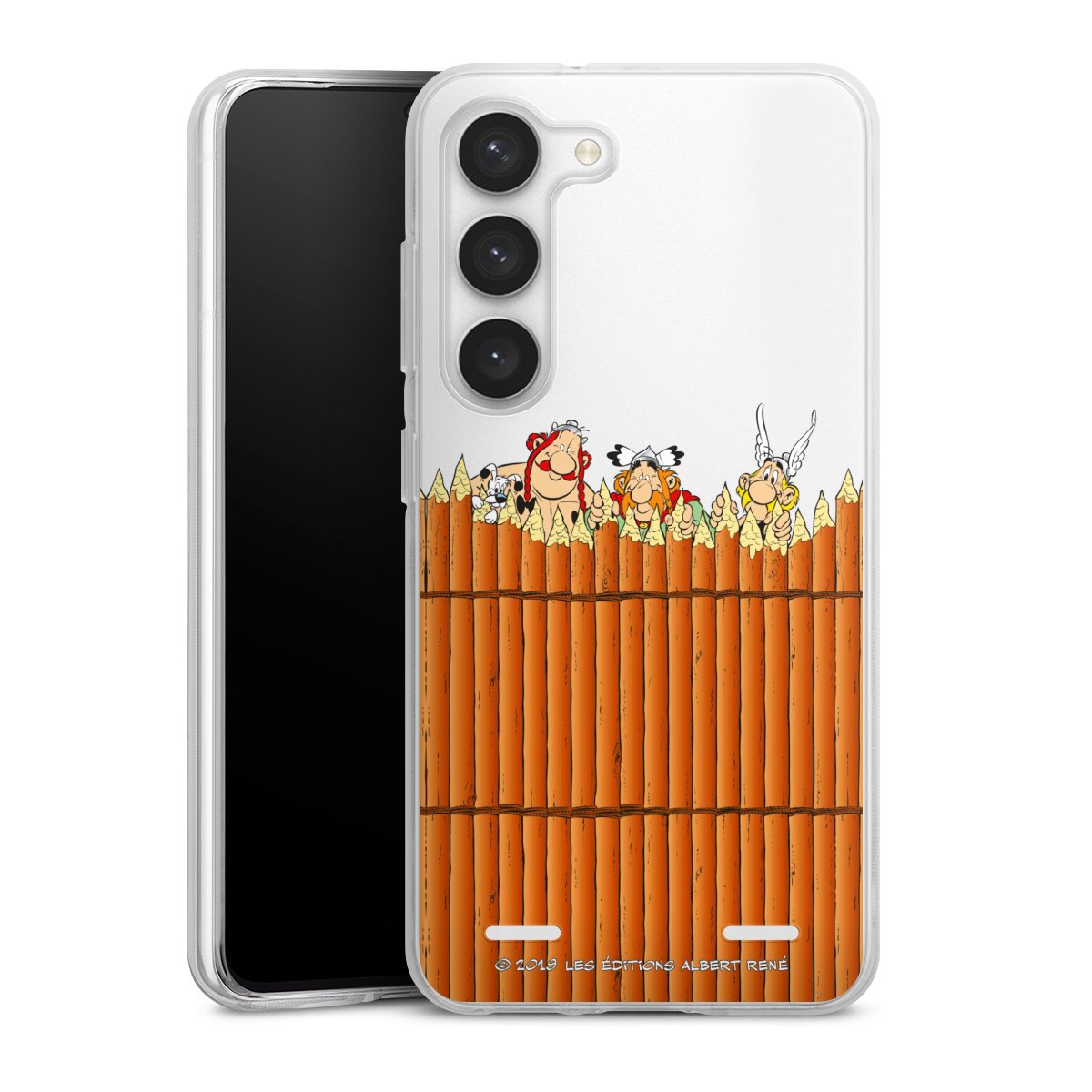 Gaulois Derrière Palissade Transparent