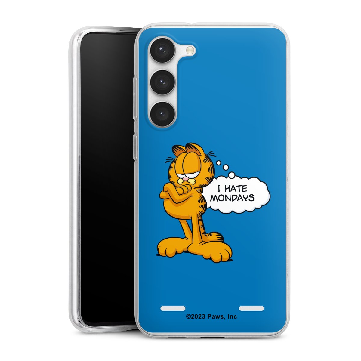 Garfield Ik haat maandagen blauw