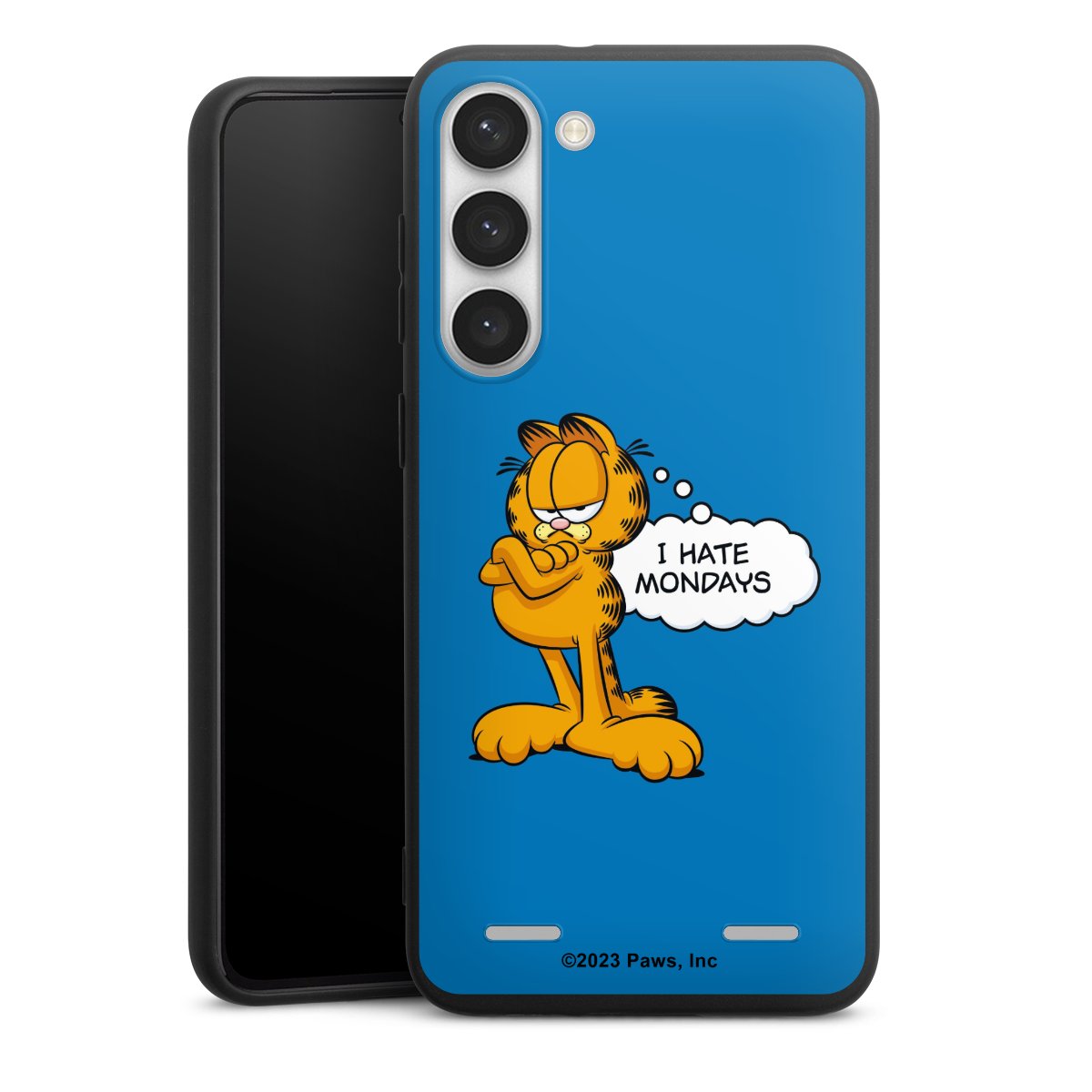 Garfield Ik haat maandagen blauw