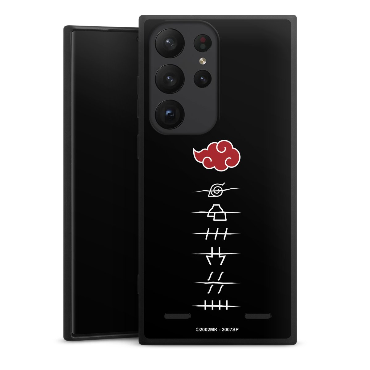 Symboles des membres de l'Akatsuki noirs