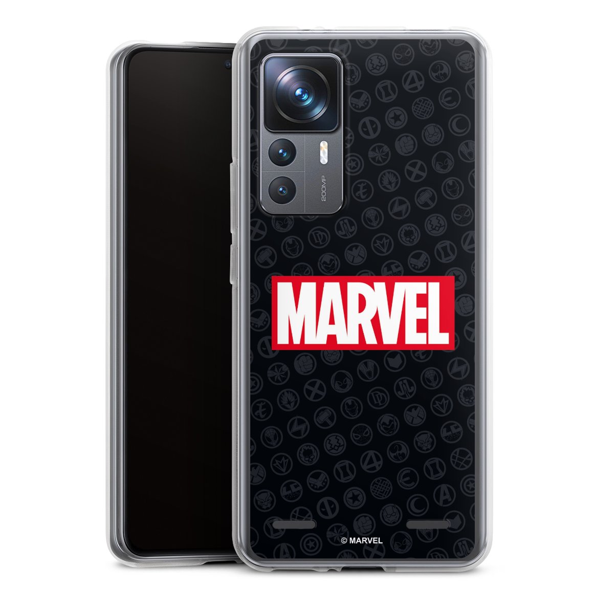 Marvel Logo Black Red 