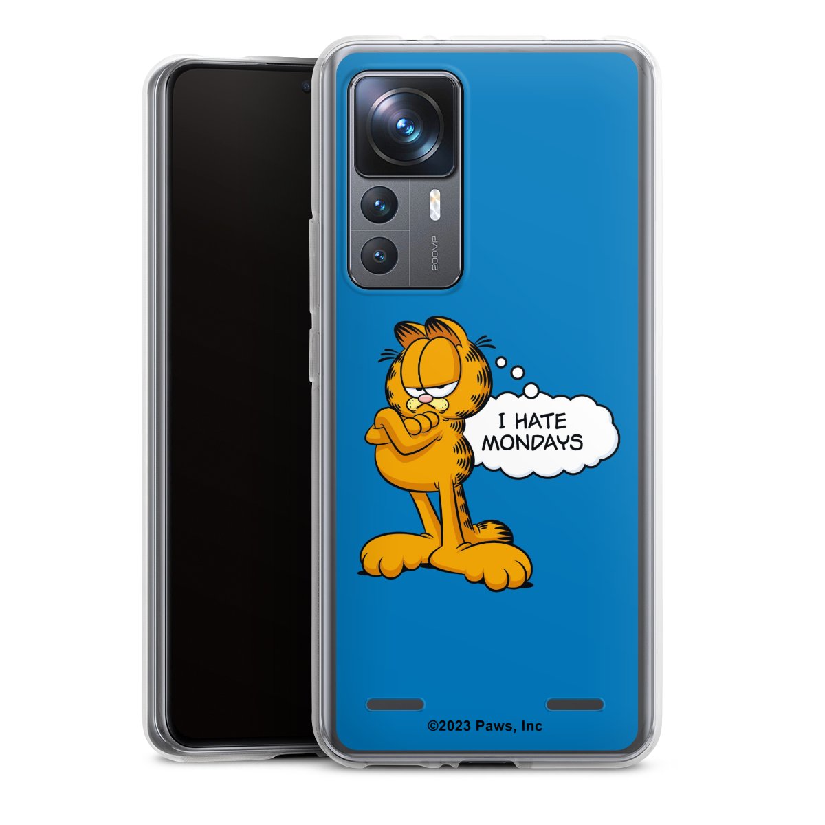 Garfield Ik haat maandagen blauw