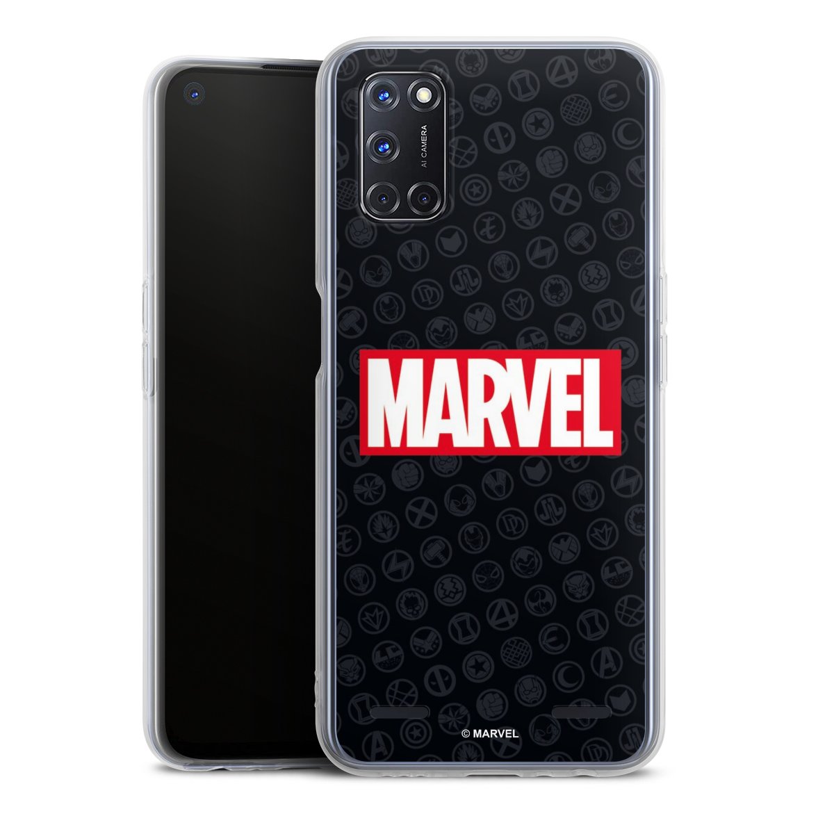 Marvel Logo Black Red 