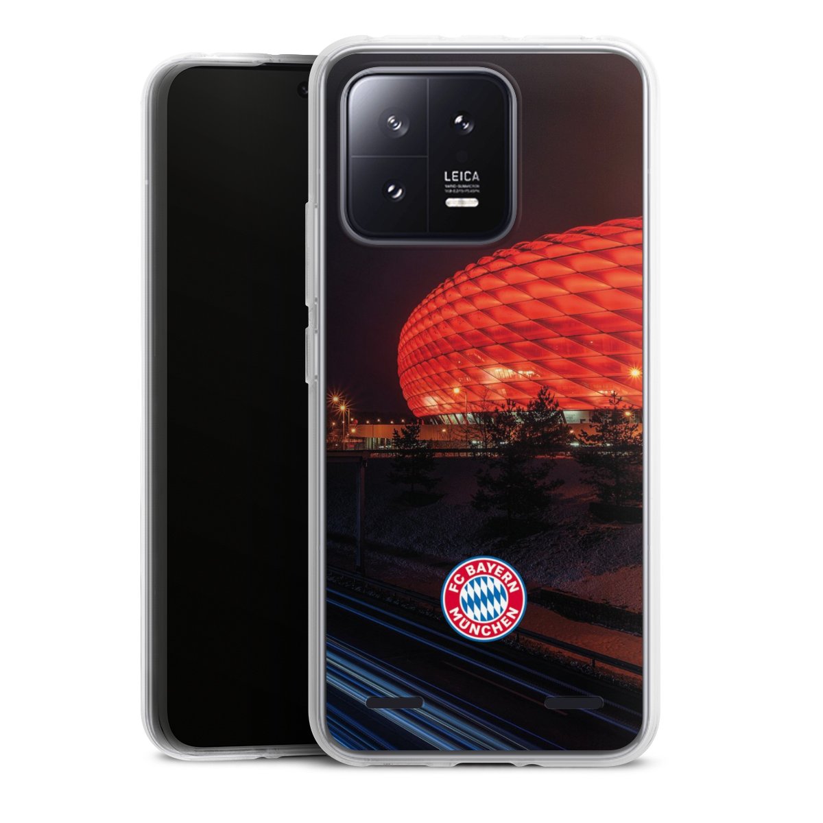 Allianz Arena bei Nacht FCB