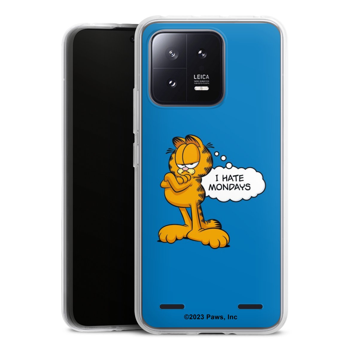 Garfield Ik haat maandagen blauw