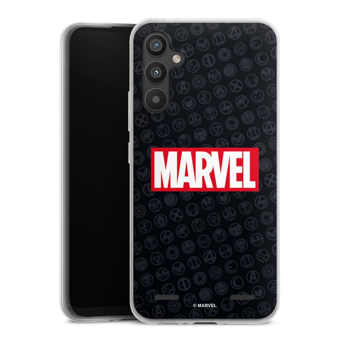 Marvel Logo Black Red 