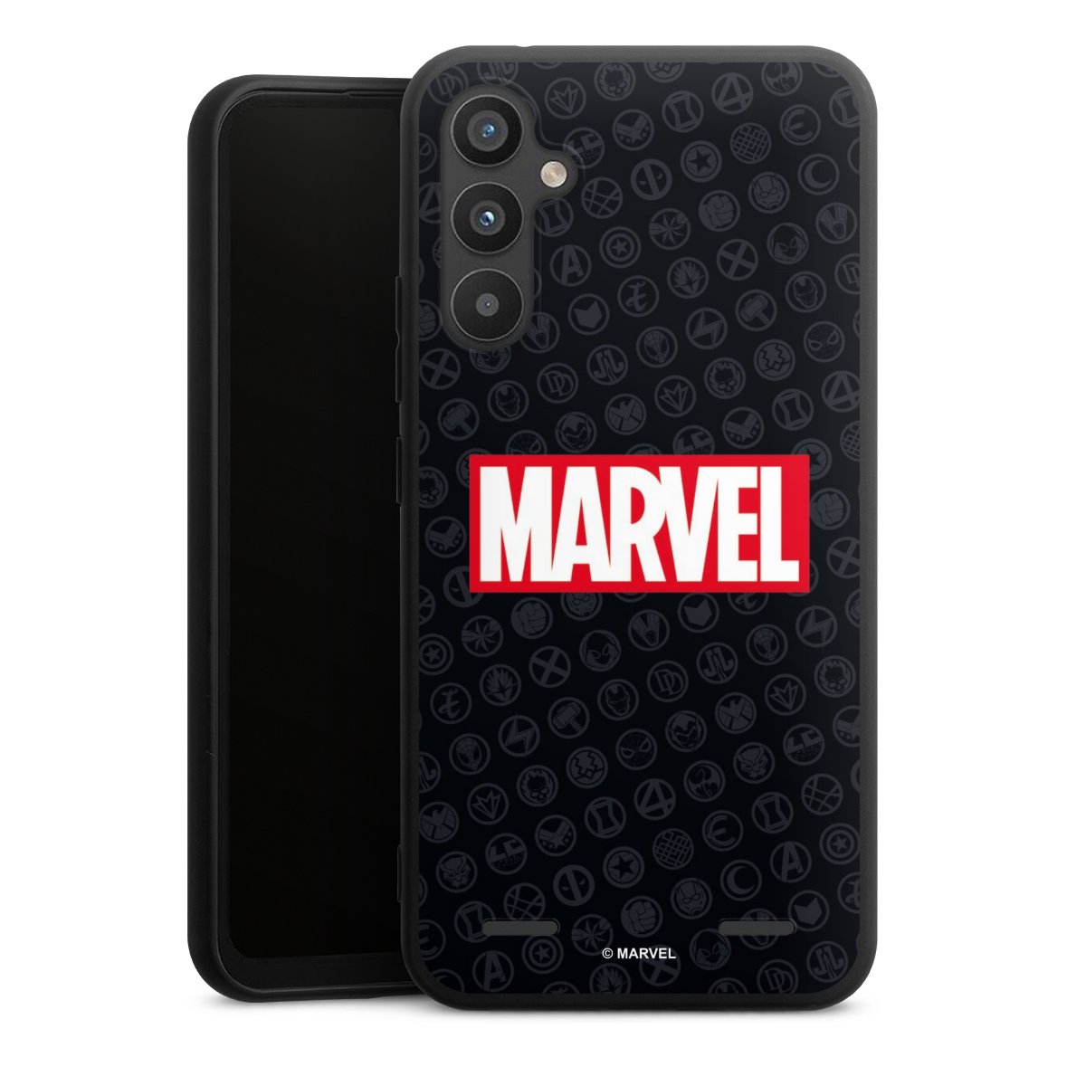 Marvel Logo Black Red 