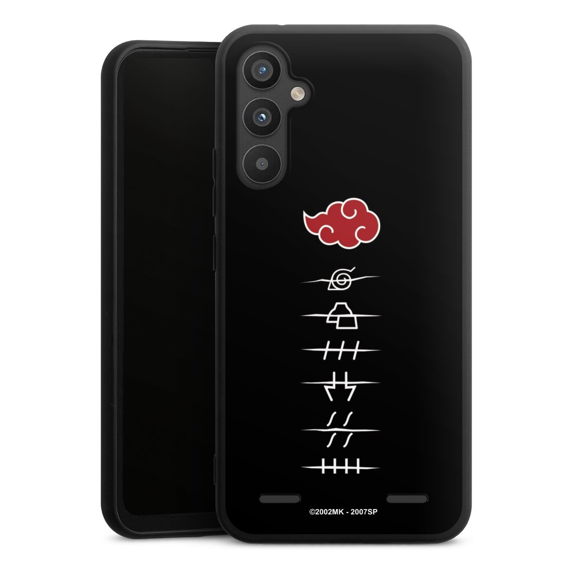Symboles des membres de l'Akatsuki noirs