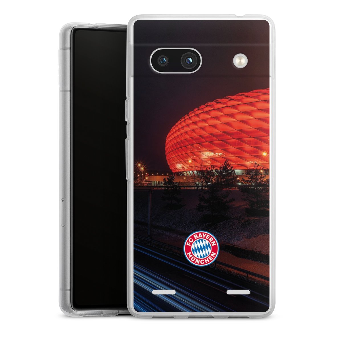 Allianz Arena bei Nacht FCB