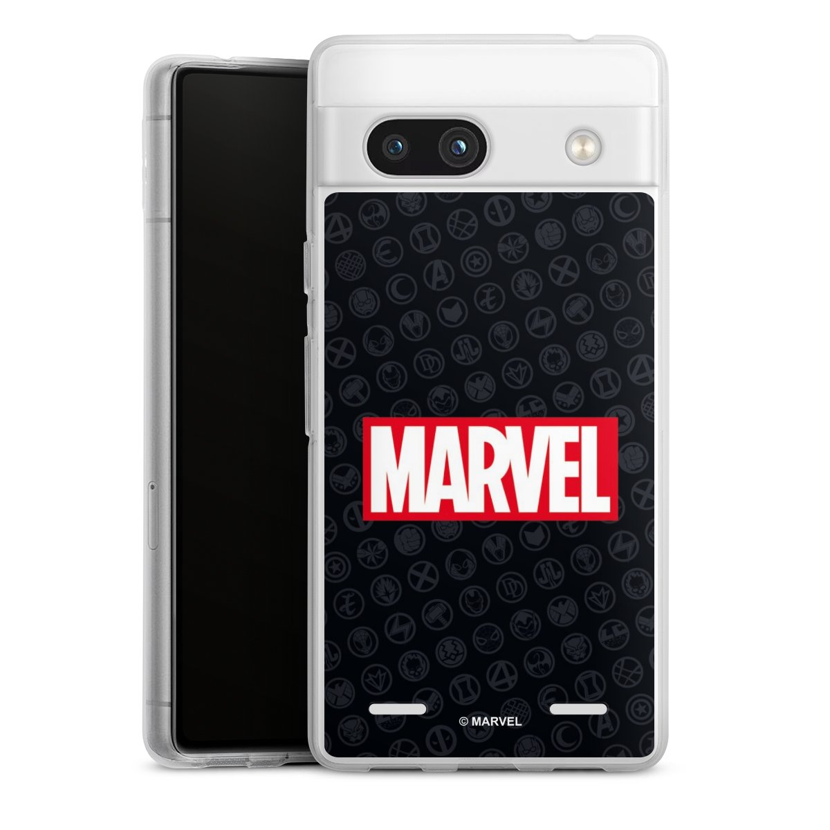 Marvel Logo Black Red 