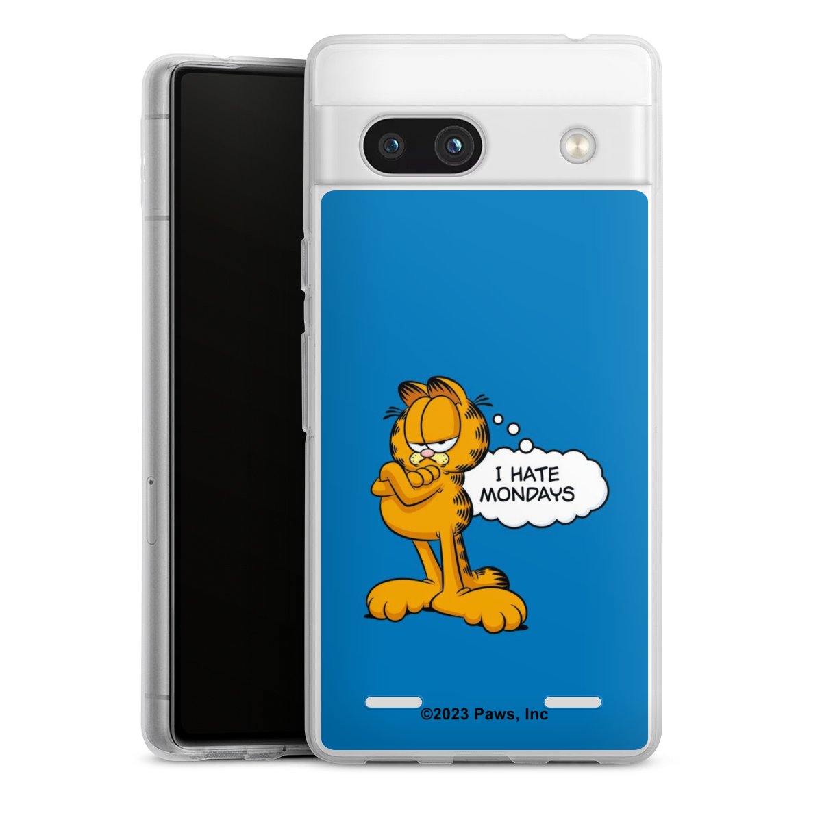 Garfield Ik haat maandagen blauw