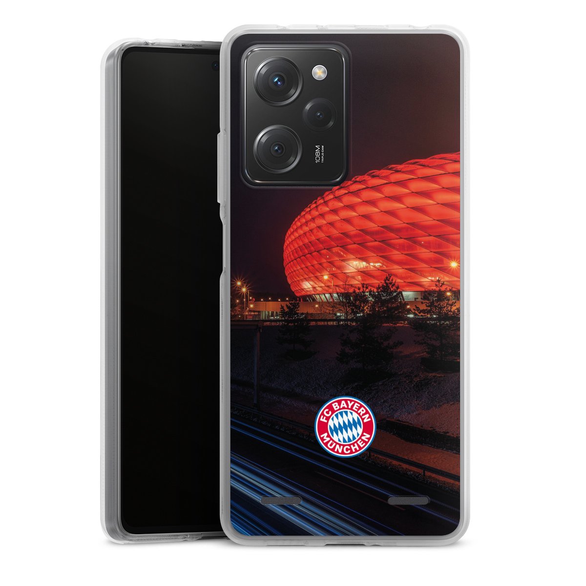 Allianz Arena bei Nacht FCB