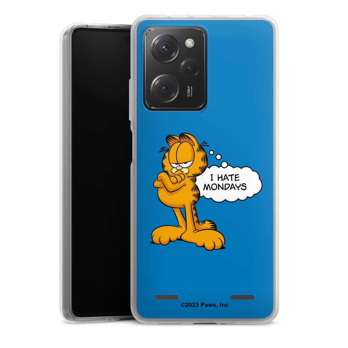 Garfield Ik haat maandagen blauw