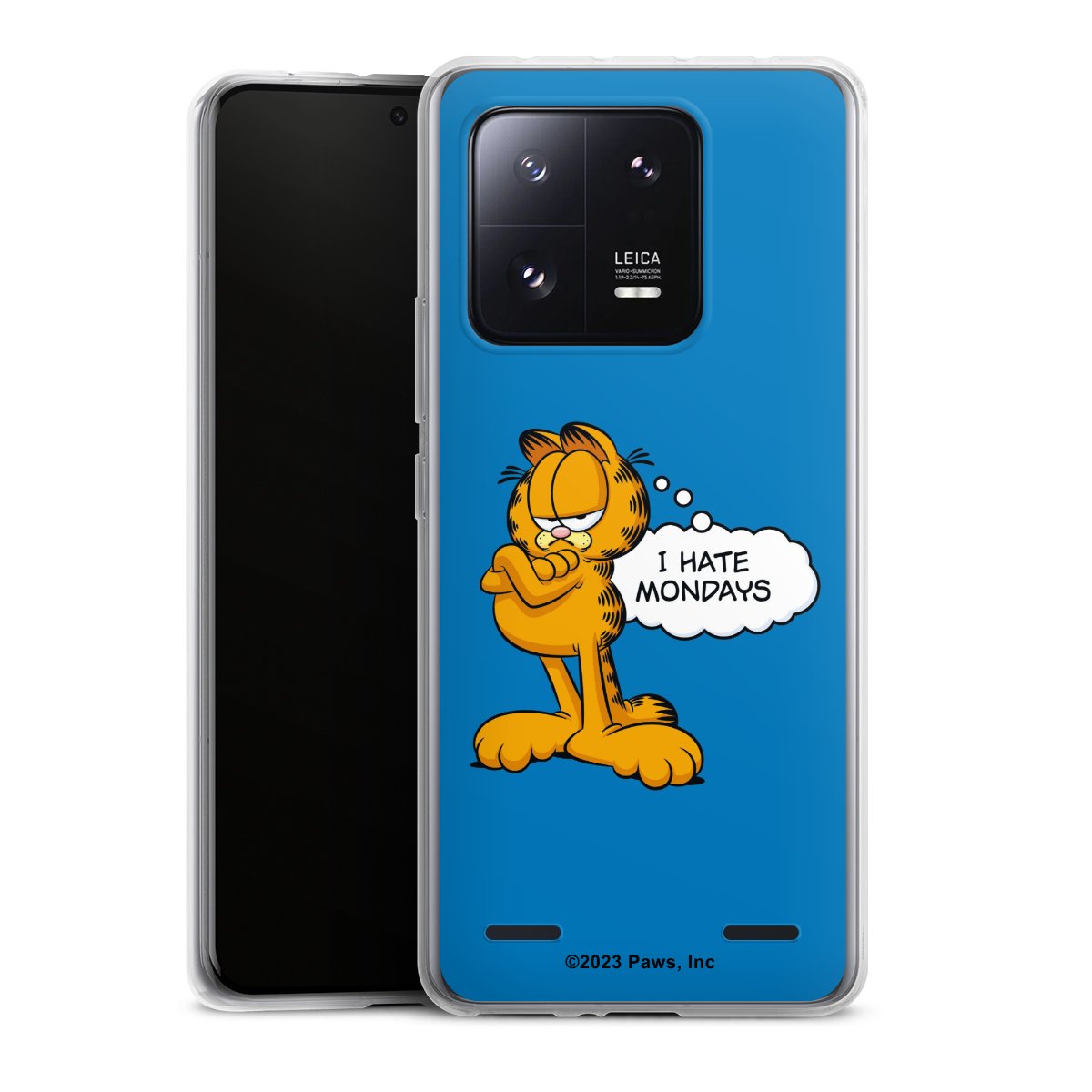 Garfield Je déteste les lundis Bleu