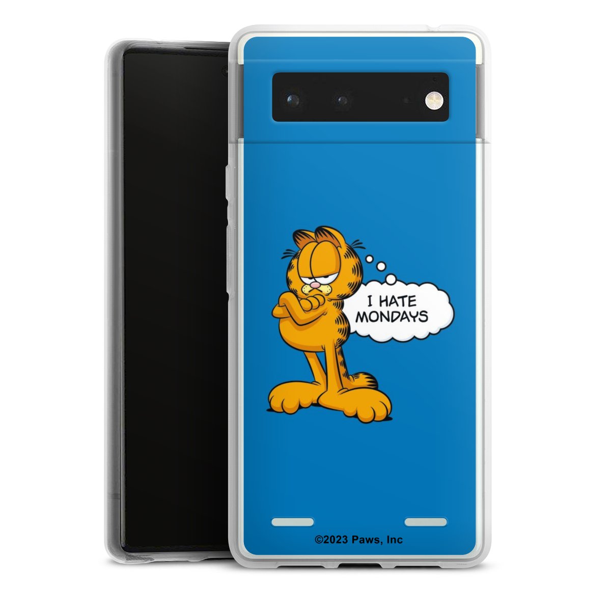 Garfield Ik haat maandagen blauw