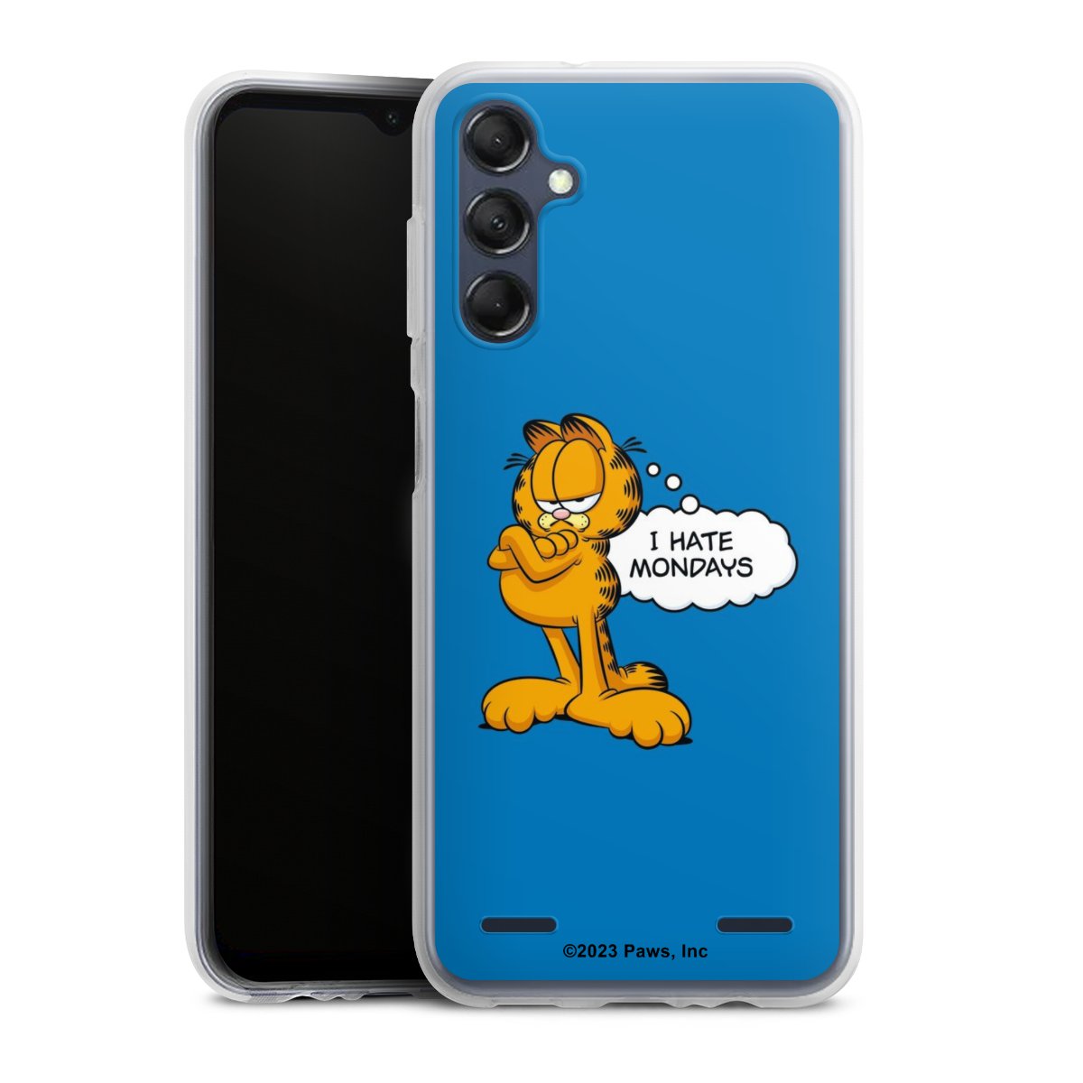 Garfield Ik haat maandagen blauw