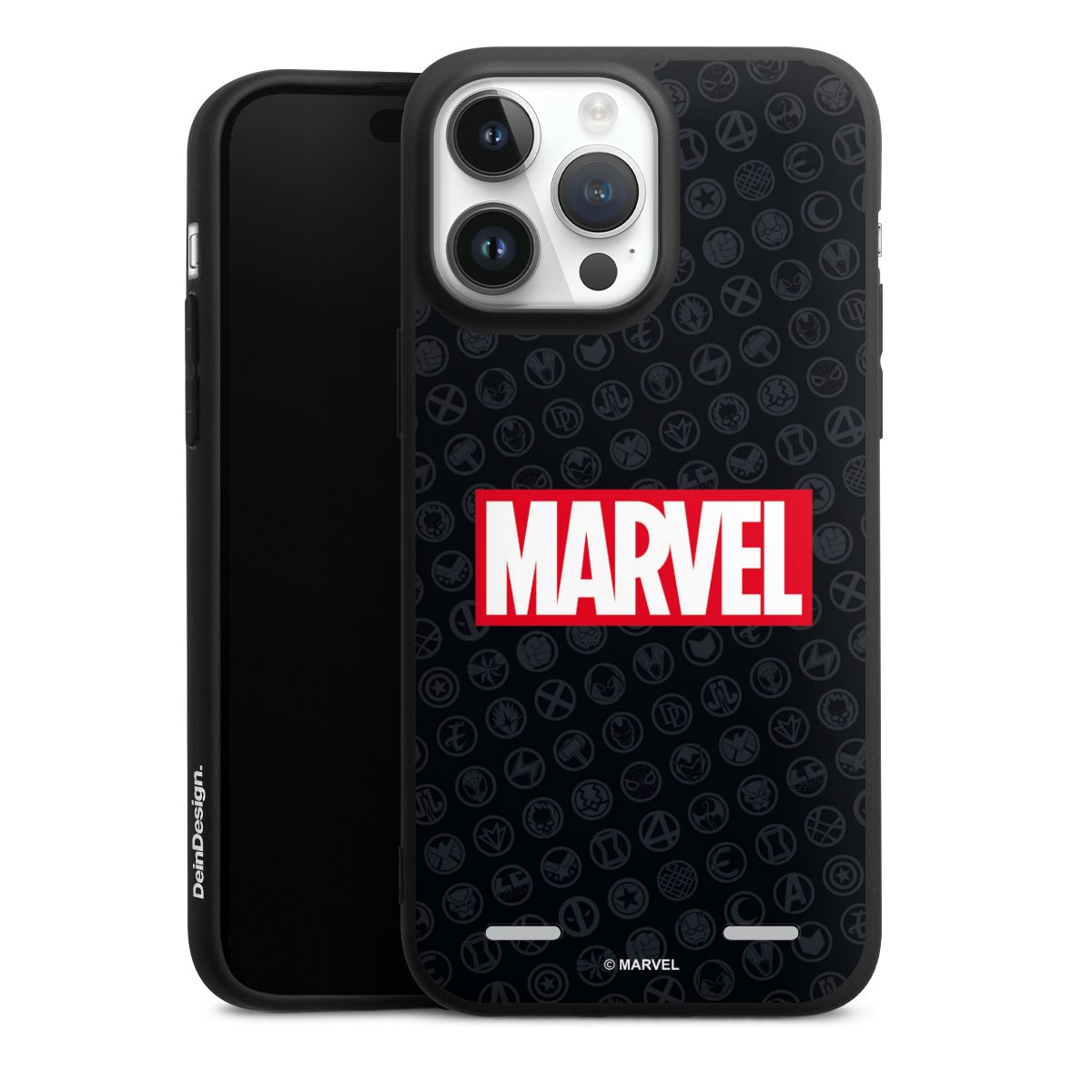 Marvel Logo Zwart Rood