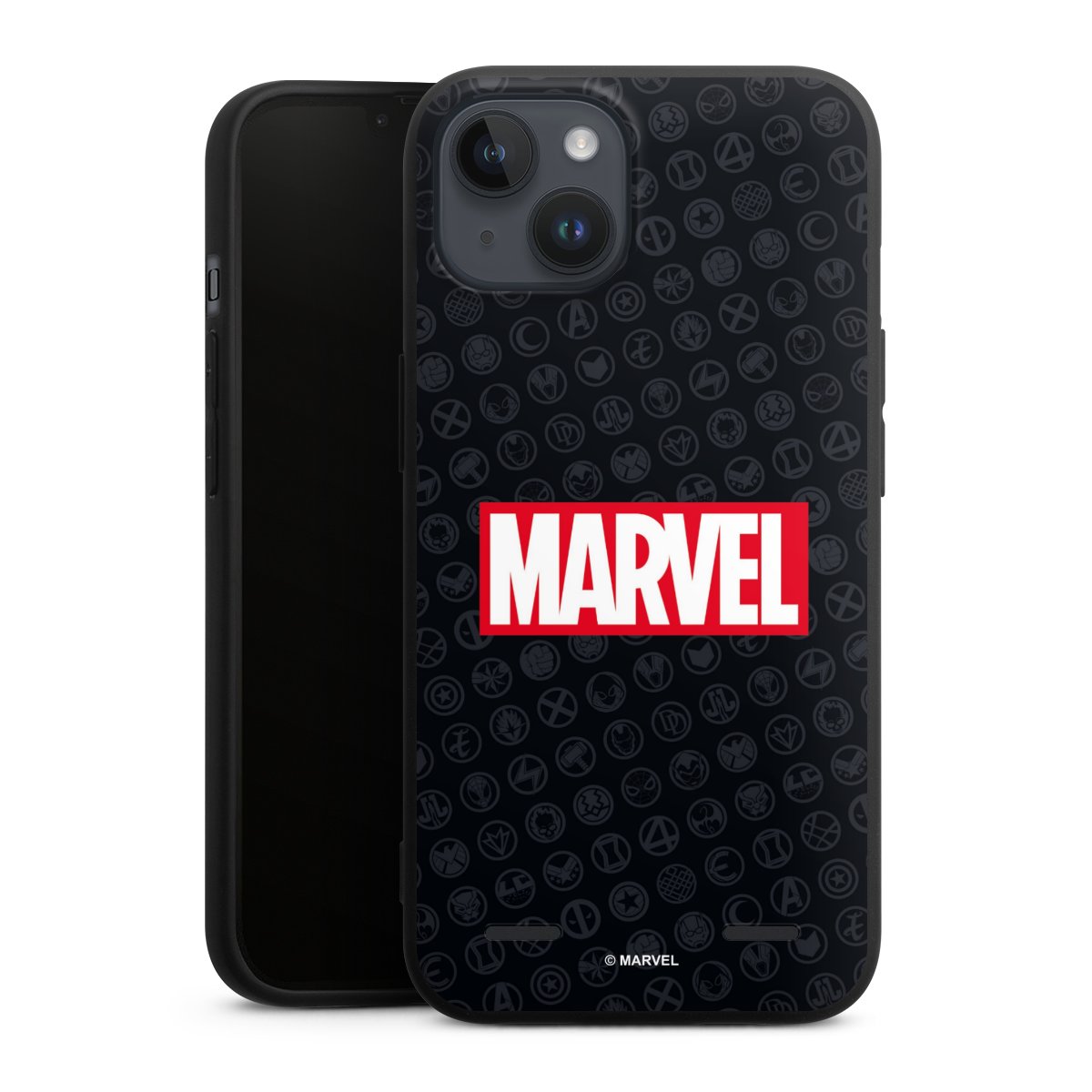Marvel Logo Zwart Rood