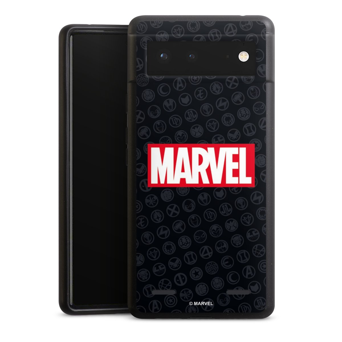 Marvel Logo Black Red 