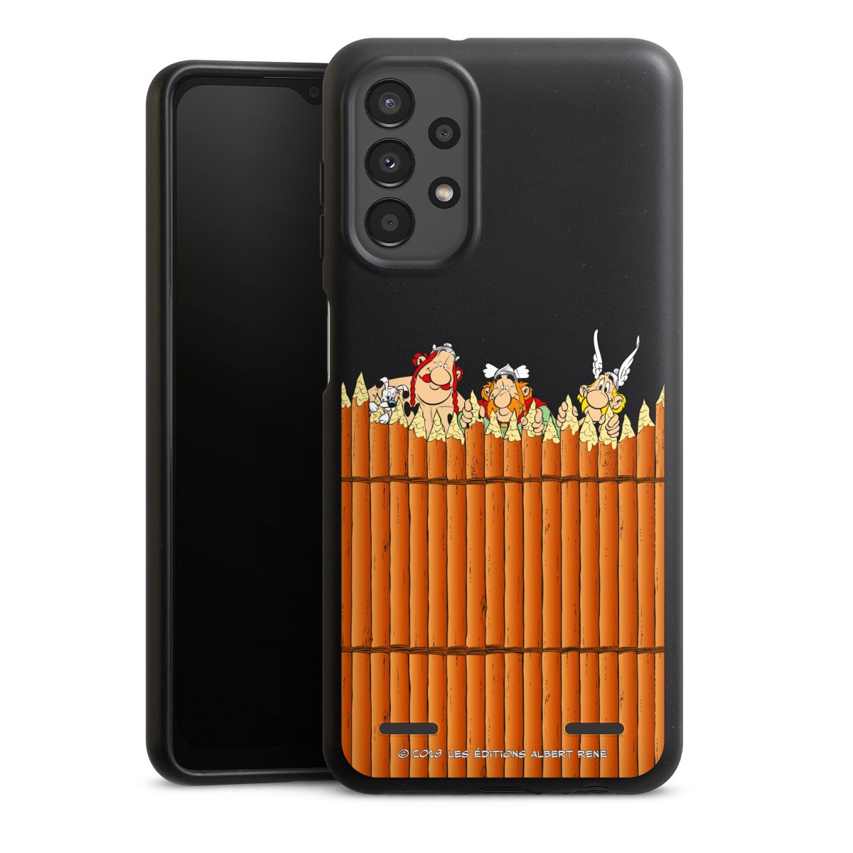 Gaulois Derrière Palissade Transparent