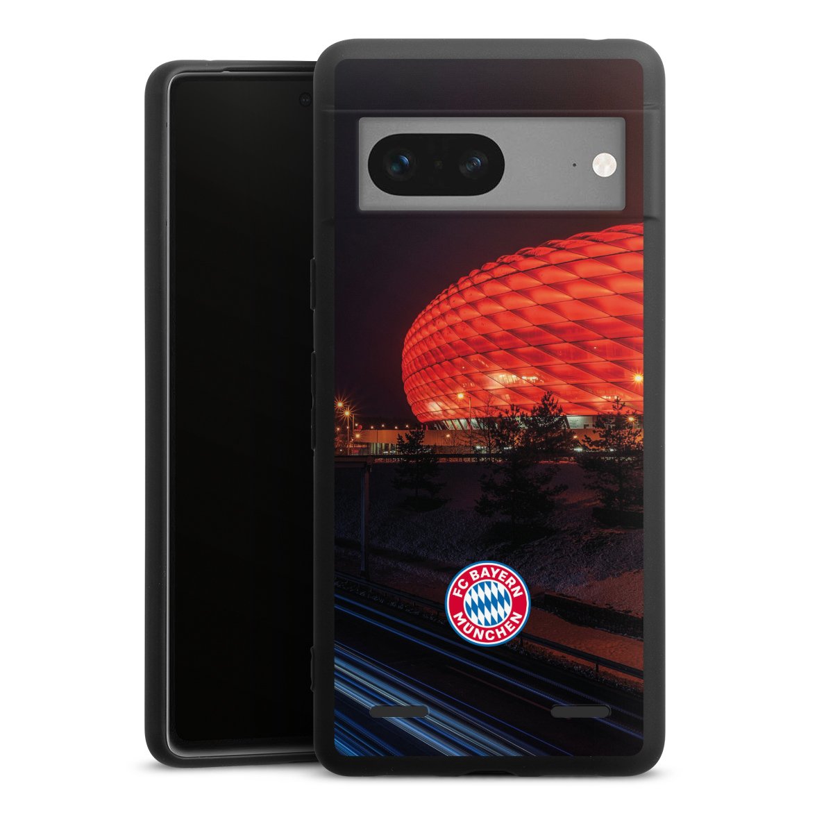 Allianz Arena bei Nacht FCB