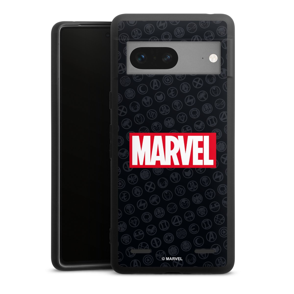 Marvel Logo Black Red 