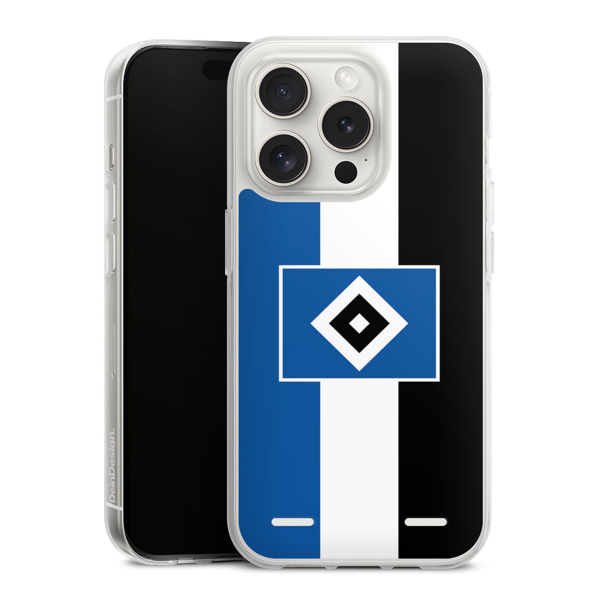HSV Streifen - Blau-Weiß-Schwarz