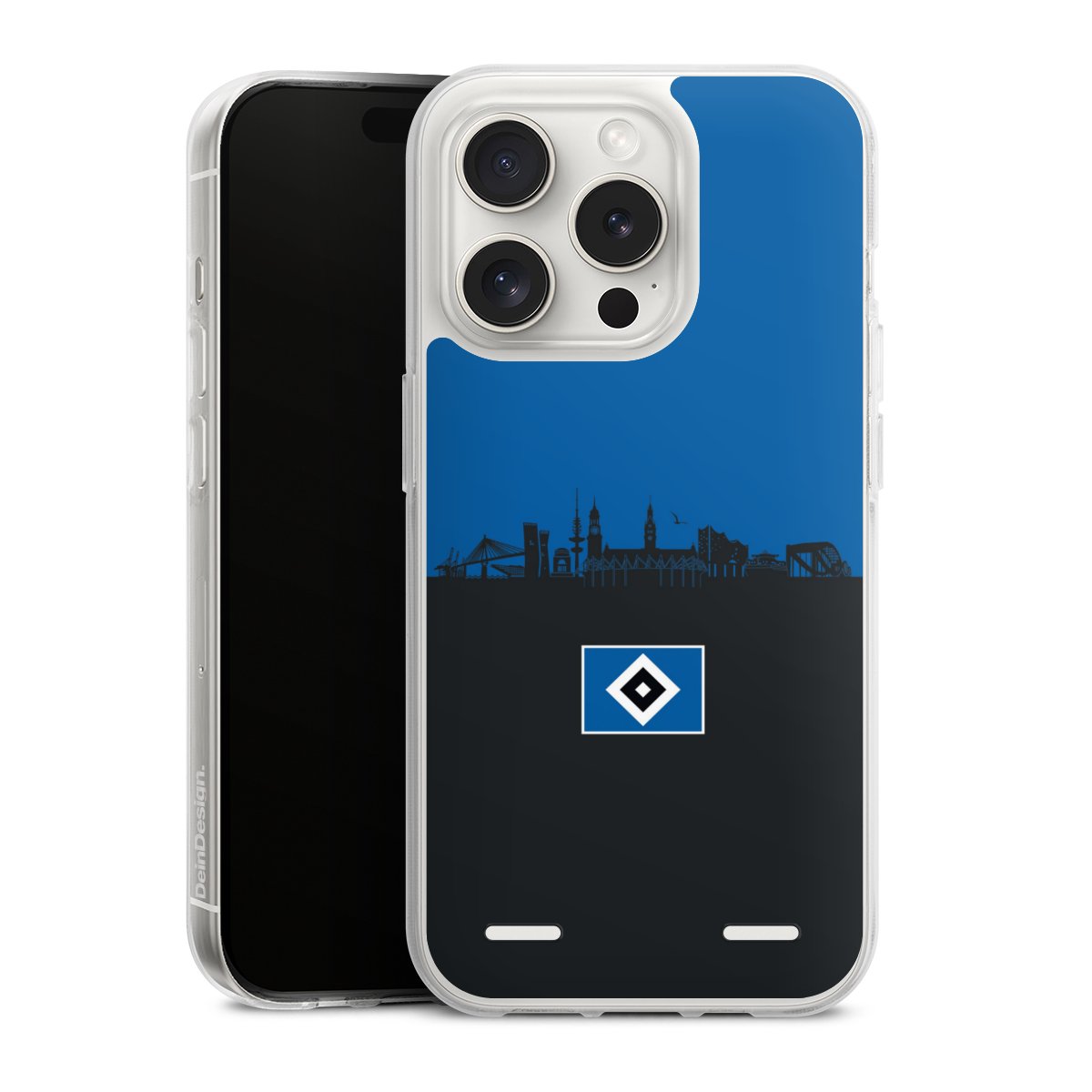HSV Skyline Blau Schwarz