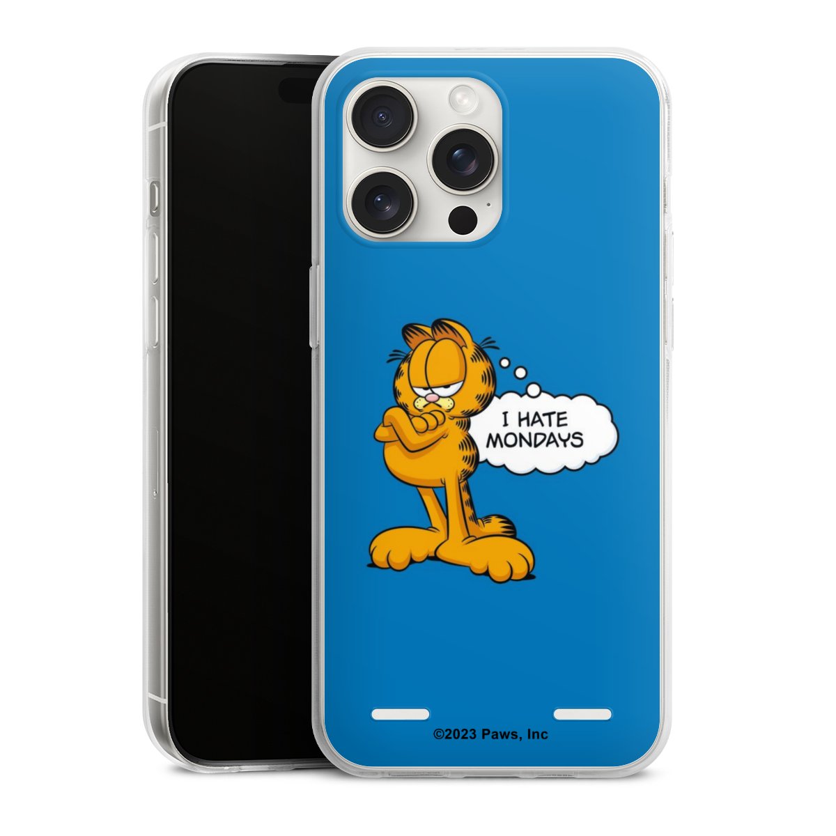 Garfield Je déteste les lundis Bleu