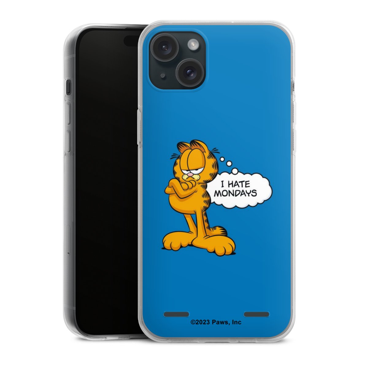 Garfield Je déteste les lundis Bleu