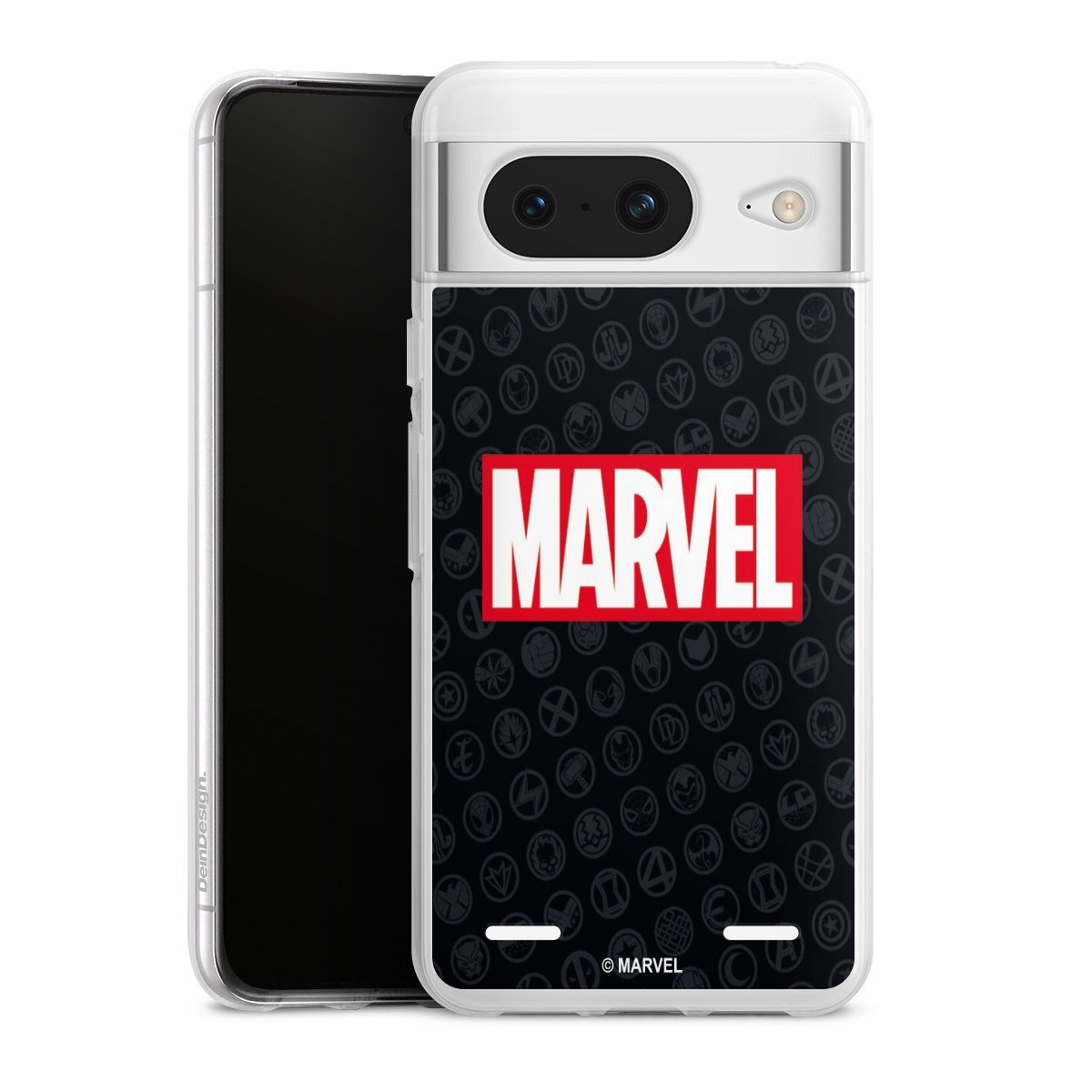 Marvel Logo Black Red 