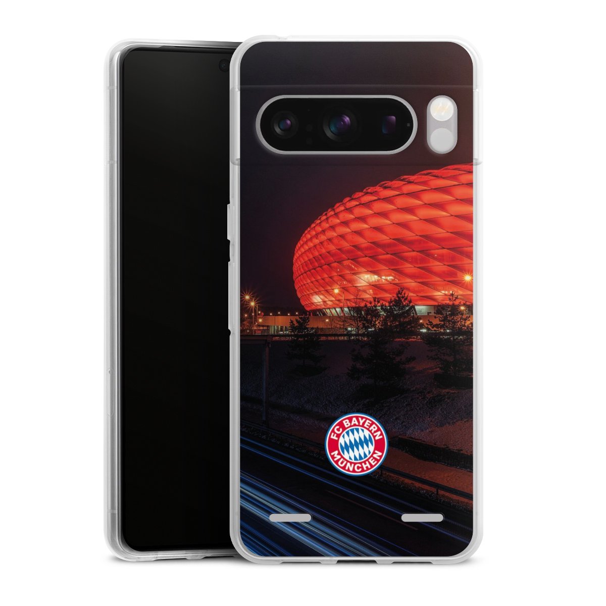 Allianz Arena bei Nacht FCB