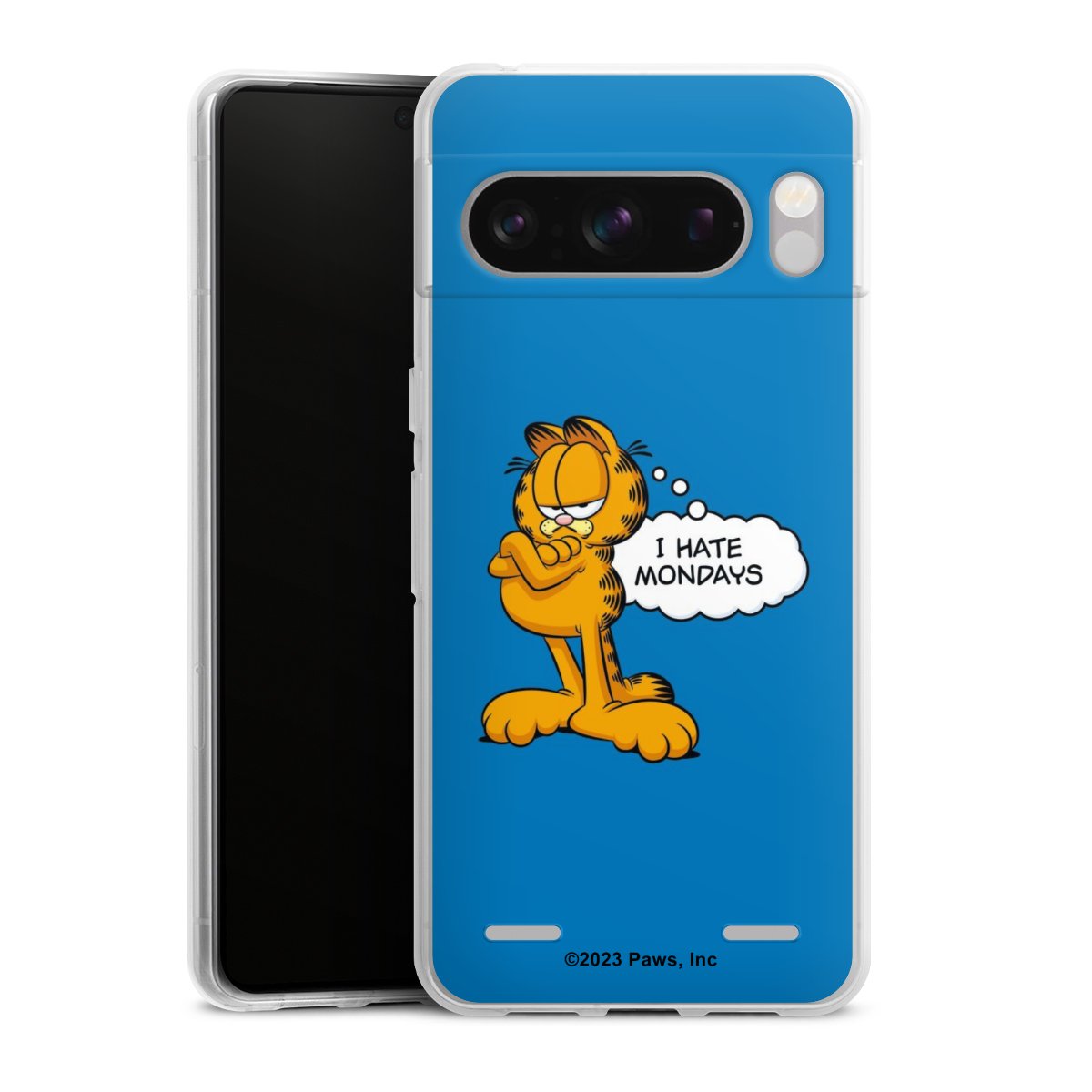 Garfield Ik haat maandagen blauw