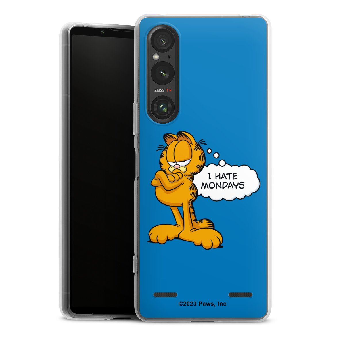 Garfield Je déteste les lundis Bleu