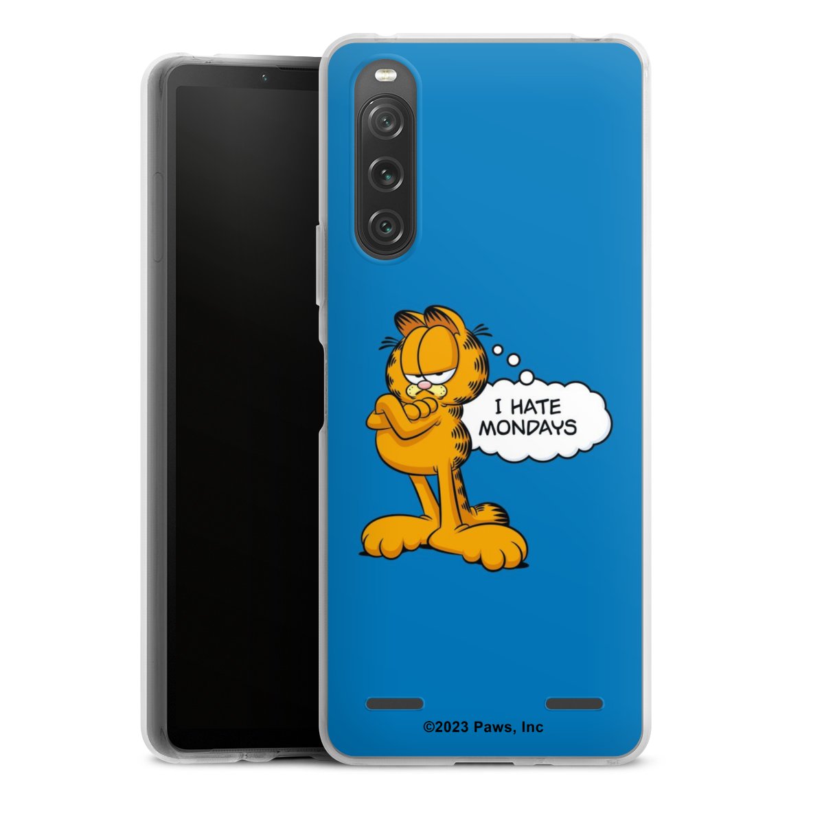 Garfield Je déteste les lundis Bleu